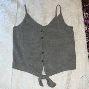 Gray tank top